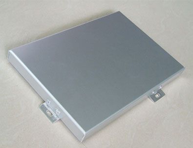 噴涂弧形鋁單板前的處理過程