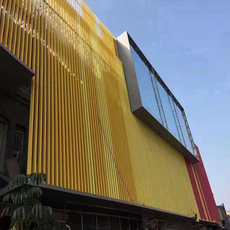 商場外立面鋁方管